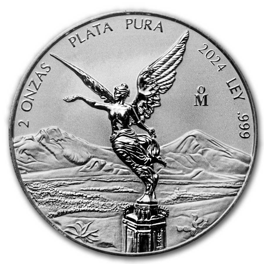 メキシコ 2オンス銀貨 2024 Mexico 2 oz Silver Libertad Reverse Proof PR-70 PCGS (FS) | eBay